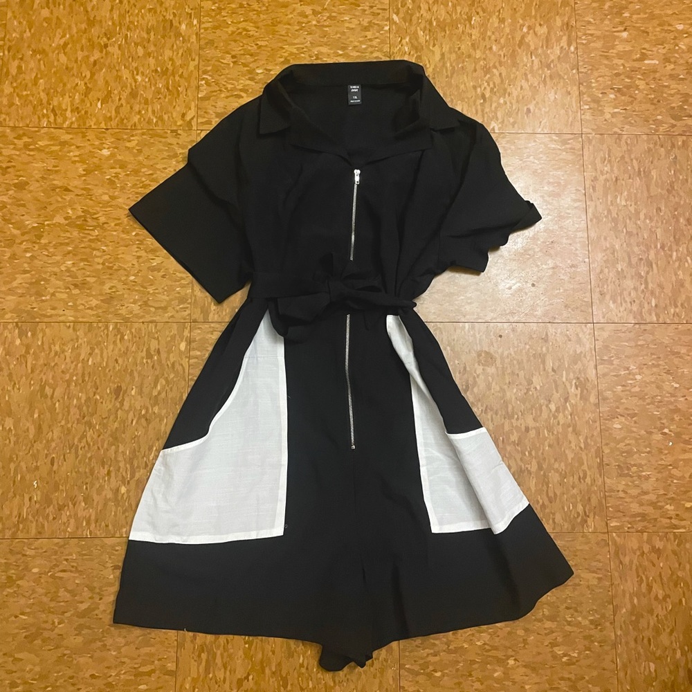 Black & White romper